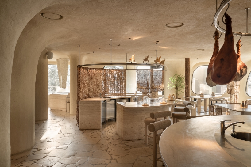 yod group designed the mushrooms inspired restaurant interior 3